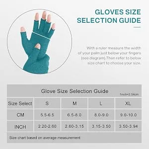 2 Pairs Arthritis Gloves, Compression Gloves for men and women (Medium (2 Pair), Blue+red) Medium (2 Pair) Blue+red - arthritis gloves