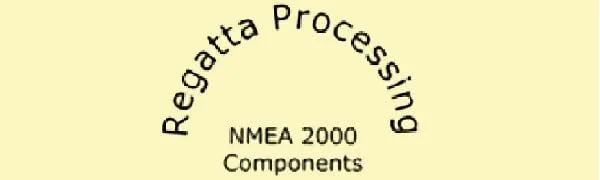 Regatta Processing NMEA 2000 (N2k) (Tee) T-Connector for Garmin Lowrance Simrad B&G & Navico Networks - Regatta Processing Logo
