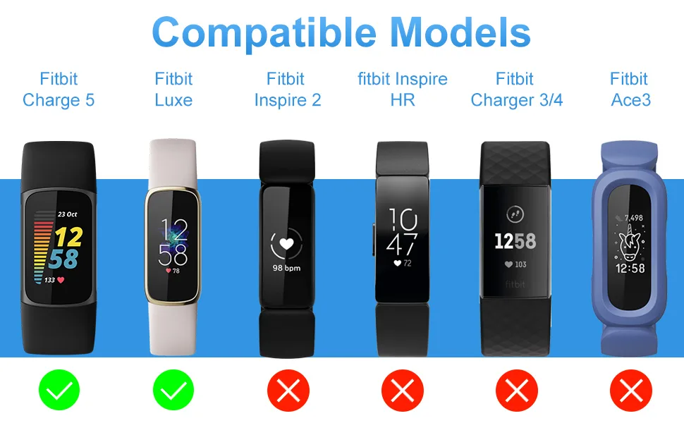 CAVN Charger Dock Compatible with Fitbit Charge 5 / Luxe, Replacement Aluminum Charging Stand Dock Station Base Accessories Cradle with 4.2ft USB Cord for Charge 5/Luxe Smart Watch - fitbit charge 5 charger