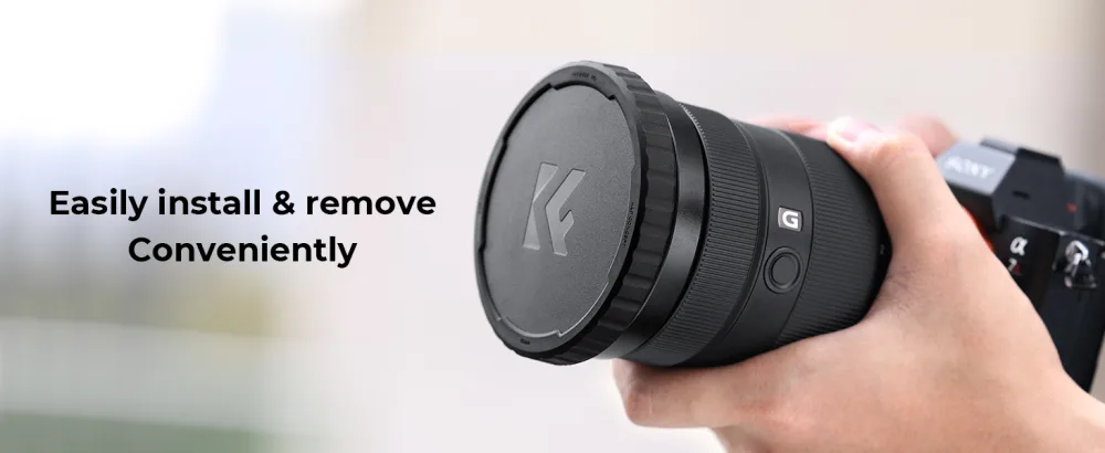 K&F Concept 82mm Variable ND2-400 (1-9 Stops) ND Lens Filter + TPU Filter Cap Adjustable Neutral Density Filter with 18 Multi-Coated- K Series - product information 7