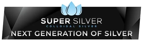 Super Silver 500 PPM Colloidal Silver - 2 Ounce Bottle with Dropper - Super Silver Colloidal Silver