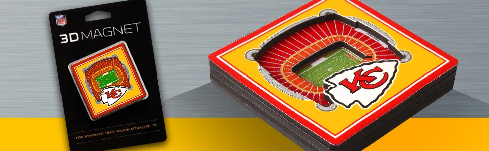 YouTheFan NFL 3D StadiumView Magnet Los Angeles Rams - magnet