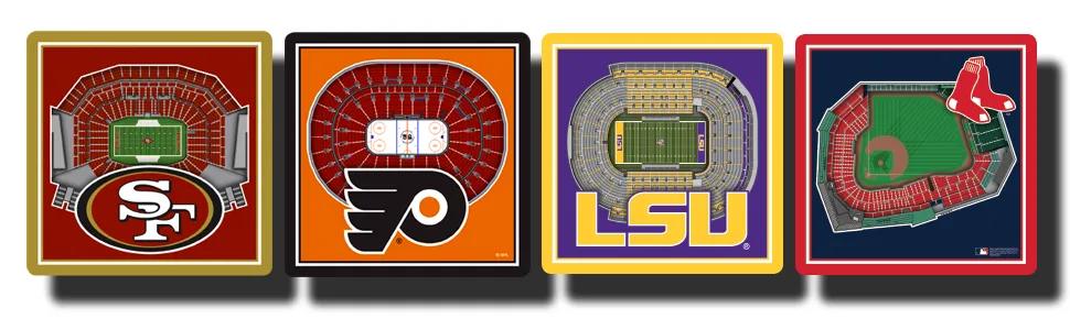 YouTheFan NFL 3D StadiumView Magnet Los Angeles Rams - magnets