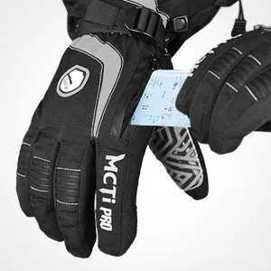 MCTi Ski Gloves Winter Waterproof Touch Screen Thinsulate Nylon Gloves for Women Purple Medium - SP-HCMCTID2-A+6
