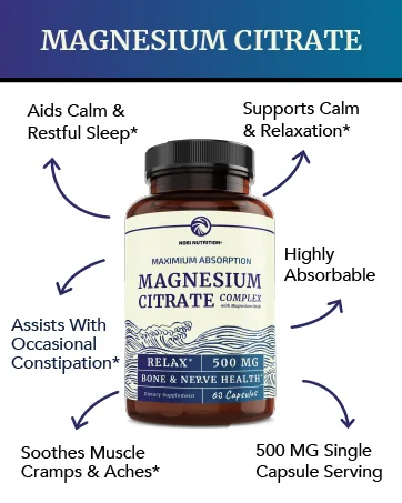Magnesium Ashwagandha | Calming Supplements for Adults | Relax, Reset, & Support Calm Mood with Magnesium Citrate & Oxide 400 mg + Ashwagandha 500 mg | Rest, Muscle Health & Stress Relief | 120 Ct MAGASH - Magnesium