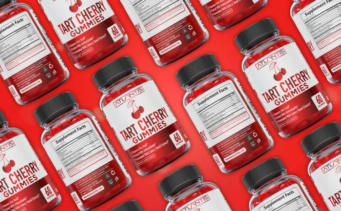 Tart Cherry Gummies with Celery Seed Extract - Advanced Uric Acid Cleanse for Immediate Gout Relief. Powerful Antioxidant with Joint Support - 60 Gummies - cherry extract celery seed extract tart cherry capsules cherry tart capsules tart cherry supplement