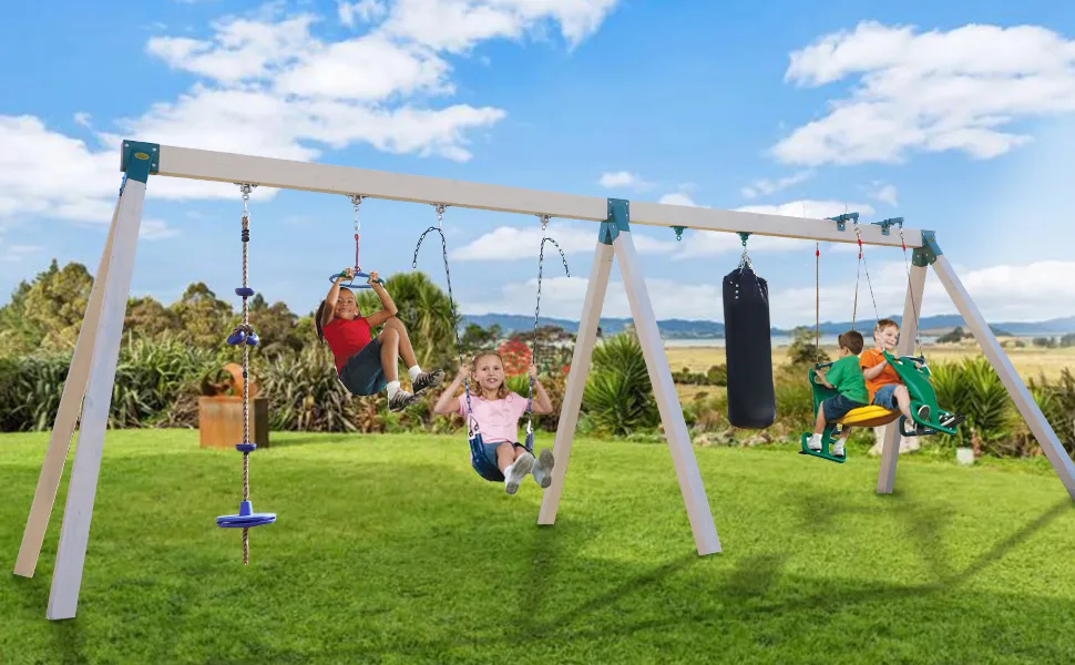 BETOOLL Glider Swing Brackets, Perfect for Play Set Horse Glider Swing Sets, 400lbs Weight Capacity - 9015-8801 A+