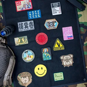 OneTigris Tactical Military Patch Holder Board Hook & Loop Patch Panel (Black - Large 42"x27") - OENTIGRIS molle-velcro-panel