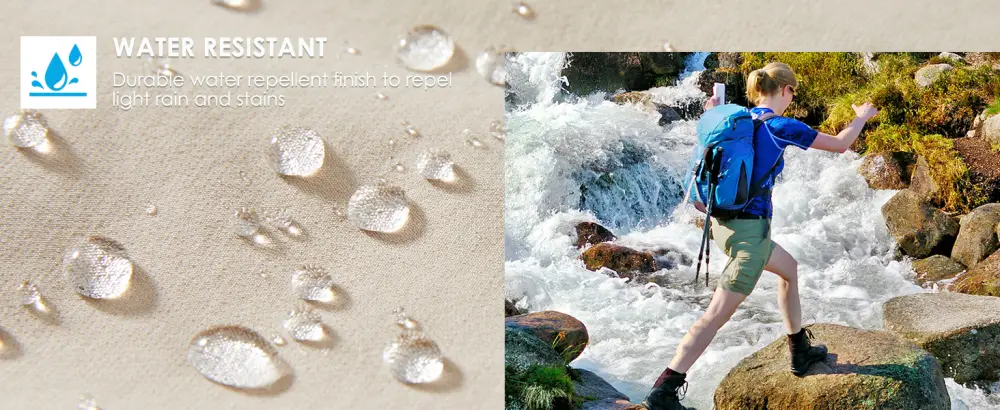 Willit Women's Golf Hiking Shorts Quick Dry Athletic Casual Summer Shorts with Pockets Water Resistant 4.5" Khaki 8 - product information 21