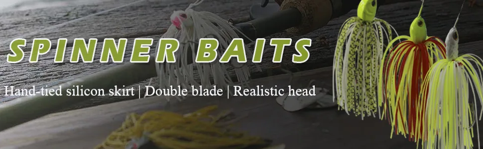 Fishing Spinner Baits Kit - Hard Spinner Lures Multicolor Buzzbait Swimbaits Pike Bass 0.64oz 6pcs Spinner Baits - spinner baits