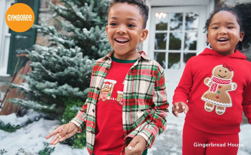 Gymboree Boys' and Toddler Pull on Jogger Pants 7 Forest Green - Gingerbread House
