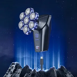Head Shavers for Bald Men, 7D Magnetic Floating Head Shaver with 3 Modes, IPX7 Waterproof Electric Razor Grooming Kit, USB Rechargeable - USB charge