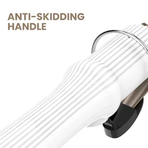 Hoson 2 Inch Curling Iron Large Barrel, Long Barrel Curling Wand Dual Voltage, Ceramic Tourmaline Coating with LCD Display, Glove Include 2 inches - curling iron
