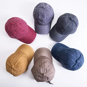 LANGZHEN Unisex Baseball Cap 100% Cotton Fits Men Women Washed Denim Adjustable Dad Hat Structured-black Large - product information 5