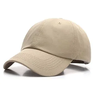 LANGZHEN Unisex Baseball Cap 100% Cotton Fits Men Women Washed Denim Adjustable Dad Hat Structured-black Large - product information 9
