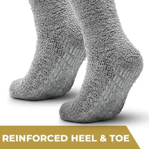 Pembrook Moisturizing Spa Socks Aloe Infused | 2-Pair | Fuzzy Non Skid Gel Sleeping Socks 2- Pairs - Color Set 001 - product information 30