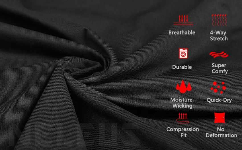 NELEUS Men's Compression Baselayer Athletic Workout T Shirts Medium 5022 Black/Grey/Blue - Compression Fit