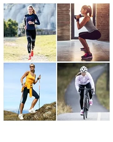Gonii Ankle Socks Womens Athletic Thick Cushioned Running Hiking Low Cut 5-Pairs 6-8 5 Pairs Cool Colors - brand-3