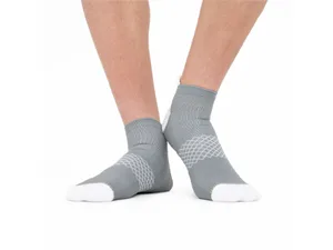 Copper Compression Socks Women & Men PowerKnit Ankle Sport Sock - 3 Pairs 3 Pair Small - Multicolor - pk ankle