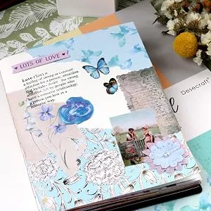 12x12 Double Sided Solid Colored Paper Pad Scrapbook Cardstock Decorative Paper - 36 Sheets 220gsm Pastel Construction Paper for Card Making Journaling Planner Origami Decorative Spring - texture paperpad A+ 2
