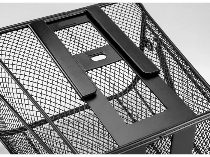 iblkeoTo Scooter Basket Quick Release Take Off/on 70lb Loading Capacity Heavy Duty Iron Mesh Basket with Handle Easy Assembly and Portability Size:Small - scooter basket