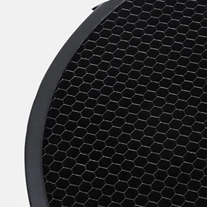 Godox 7"/18cm Standard Reflector Diffuser with Honeycomb Grid 20/40/60 Degree for Bowens Mount Studio Light Strobe Flash - Honeycomb 2