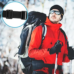 Buckle Straps 1 Inch, Webbing Straps Polypropylene 11 Yards, 6 PCS Adjustable Side Release Plastic Buckles, 12 PCS Tri-Glide Slide Clip, Heavy Duty Straps with Buckles - Buckle Straps 1 Inch Webbing Straps 11 Yards 6 PCS Adjustable Side Release Plastic Buckles 12 PCS