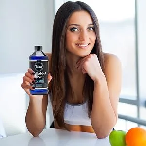 QA Colloidal Silver Liquid for Immune Support - 25 PPM Pure Colloidal Silver Supplement - 94.5 Servings - 16oz - Clear Nano Silver Solution - concentrated liquid colloidal silver oral immune support and topical antibacterial solution