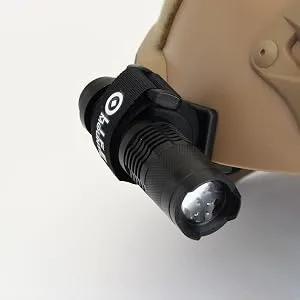 Life Mounts LED Helmet Mounted Light White LED - Mounted