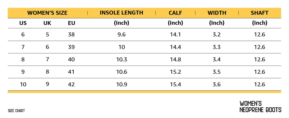 HISEA Rain Boots for Women Mid Calf Rubber Boots Waterproof Neoprene Insulated Barn Boots for Mud Working Gardening 8 Black - rain boots