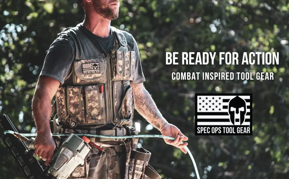 Spec Ops Tool Gear Tactical Construction T-Shirt for Men, Great for Working & Outdoor Activities Long Sleeve Medium Desert Tan Camo - spec ops tool gear tactical t-shirt
