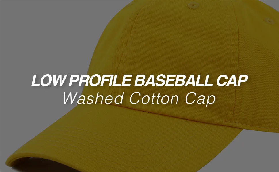 Baseball Dad Hat Women Men Blank Washed Low Profile Cotton and Denim UPF 50+ Running Golf Cap Hat White - POSTER