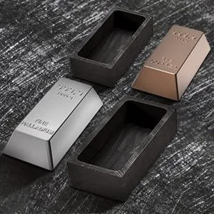 2 Pieces Graphite Ingot Mould Crucible Mould for Casting Gold Silver Metal Aluminum Copper Brass Melting Refining (4 x 2 x 1 Inch) - product information 5