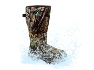 Obcursco 400g Insulation Rubber Hunting Boots for Men, Insulated Waterproof 6mm Neoprene Boot for Hunting (Camo) 9 - hunting boots