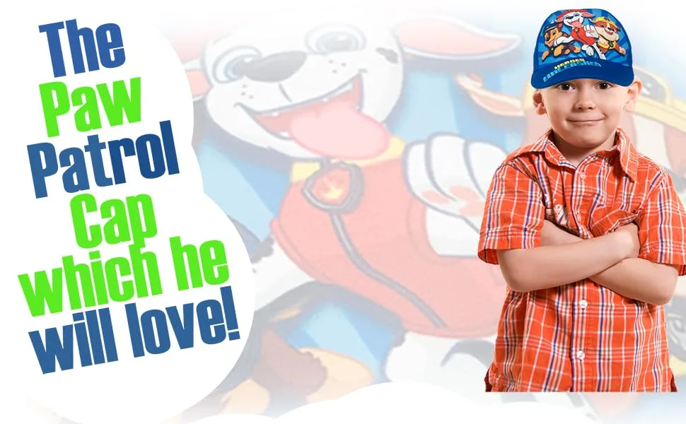 Nickelodeon Toddler Boys Paw Patrol Baseball Cap - Ages 2-4 Heroes Toddler - product information 4
