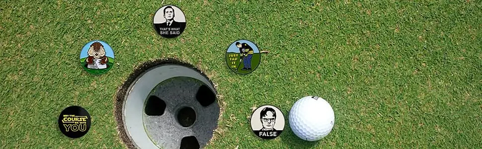 Balanced Co. Funny Golf Putter Headcover Just Tap It In/Mallet - golf
