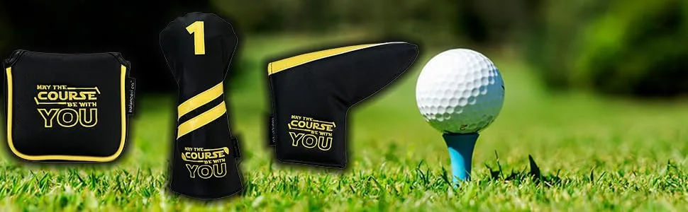 Balanced Co. Funny Golf Putter Headcover Just Tap It In/Mallet - product information 5