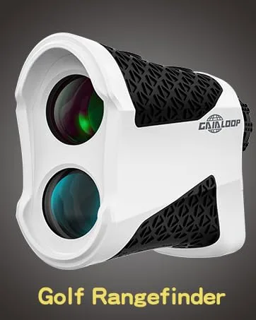 Laser Golf Rangefinder with Slope, Golf Range Finder, Flagpole Lock Yardage Devices with Vibration, High-Precision 6X 650 Disc for Golfing, Hunting, Target Shooting, Focus, White Golf Rangefinder - golf rangefinder