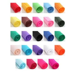 HongRun Crepe Paper Light Green - Product Display
