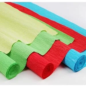 HongRun Crepe Paper Light Green - Product Display