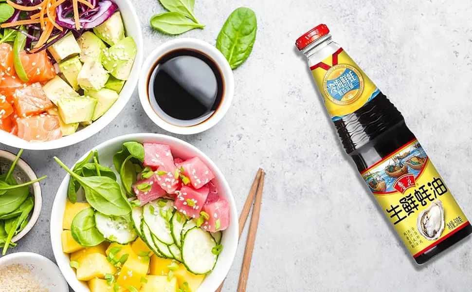 Luhua Chinese Oyster Sauce 18.3 oz - Oyster Sauce