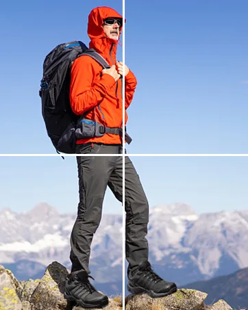 Grand Attack Men's Waterproof Hiking Shoes|Wide Toe Box|Strong Grip & Durable|Size 8-13 11.5 Wide Black Grey - product information 19