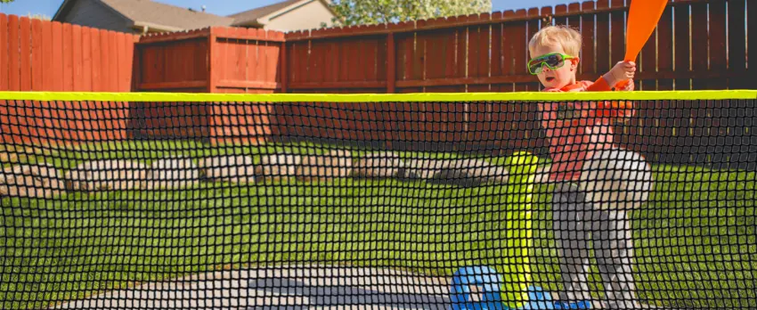 SAPLIZE Golf Practice Net with Target Cloth, Heavy Duty Golf Ball Barrier Hitting net, DIY Adjustable Ball Net, Golf High Impact Net, 10x10 ft / 10x15 ft / 10x20 ft Blue, 10x10ft - Golf netting