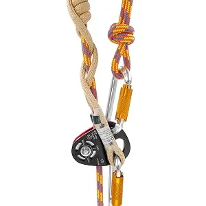 GM CLIMBING 32kN Double Tie-in Hitch Pulley Self-lubricating Bushing - HITCH PULLEY