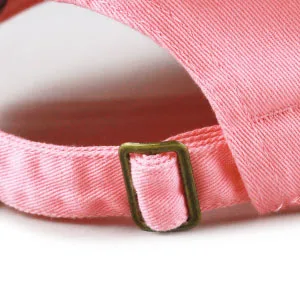 Kids Washed Low Profile Cotton and Denim UPF 50+ Plain Baseball Cap Hat 6-9 Years 0. Light Pink - detail2
