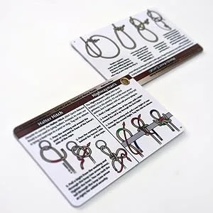 ReferenceReady Horse Knot Cards - Portable Guide to Equine Knots - Essential Horse Knots