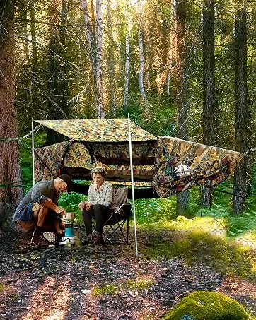 Night Cat Hammock Underquilts Sleeping Bag Single Insulated Under Blanket for Hammock 4 Seasons Lightweight Soft Warm 5-20 8x3.6ft - DC-04-8