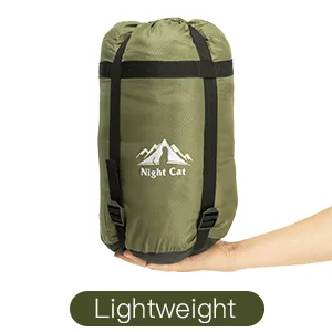 Night Cat Hammock Underquilts Sleeping Bag Single Insulated Under Blanket for Hammock 4 Seasons Lightweight Soft Warm 5-20 8x3.6ft - product information 15