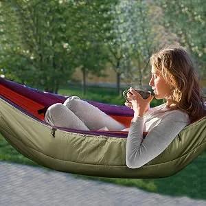 Night Cat Hammock Underquilts Sleeping Bag Single Insulated Under Blanket for Hammock 4 Seasons Lightweight Soft Warm 5-20 8x3.6ft - product information 18