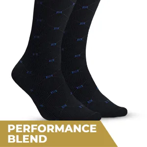 Pembrook Light Compression Socks for Men 8-15 mmHg | Graduated Compression Socks for Men Circulation Large Multicolored - running compression socks for men, mono compression socks, 15 compression socks